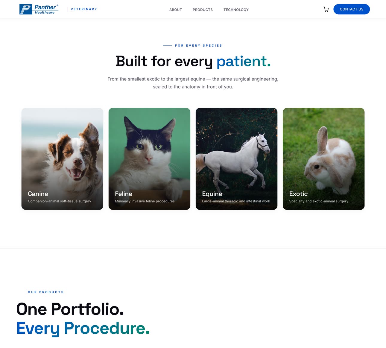 Panther Veterinary — built for every patient